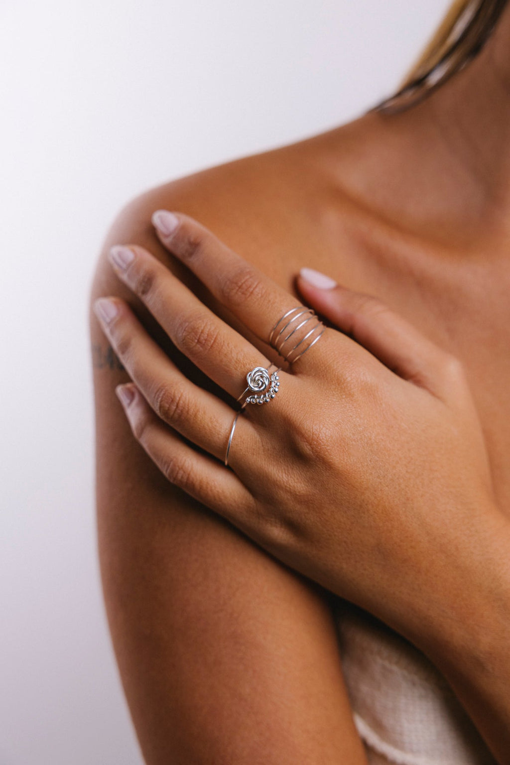Bague Rosa - Argent