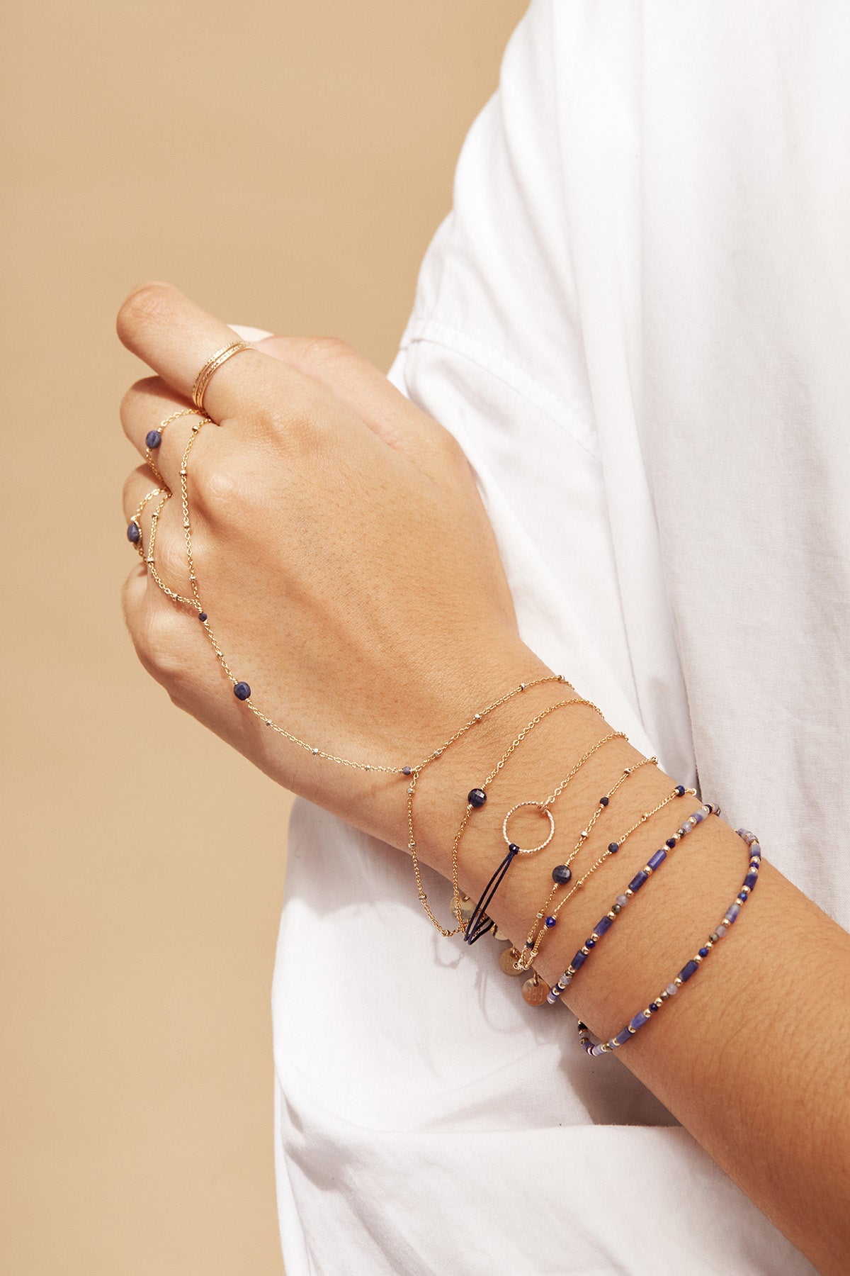Armband Stella - Saffier