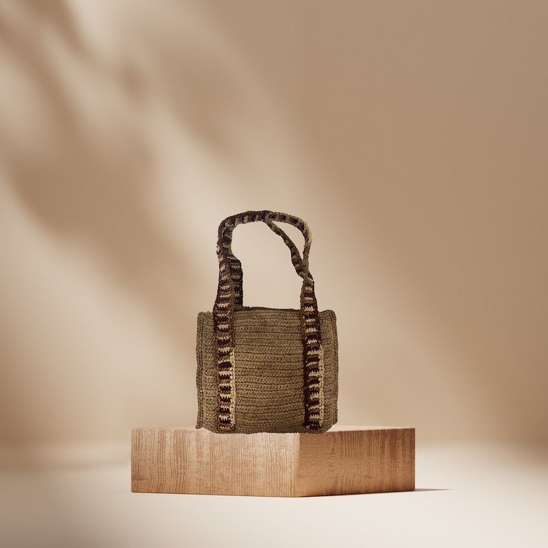 Ydari bag - Brown & Beige & Brown