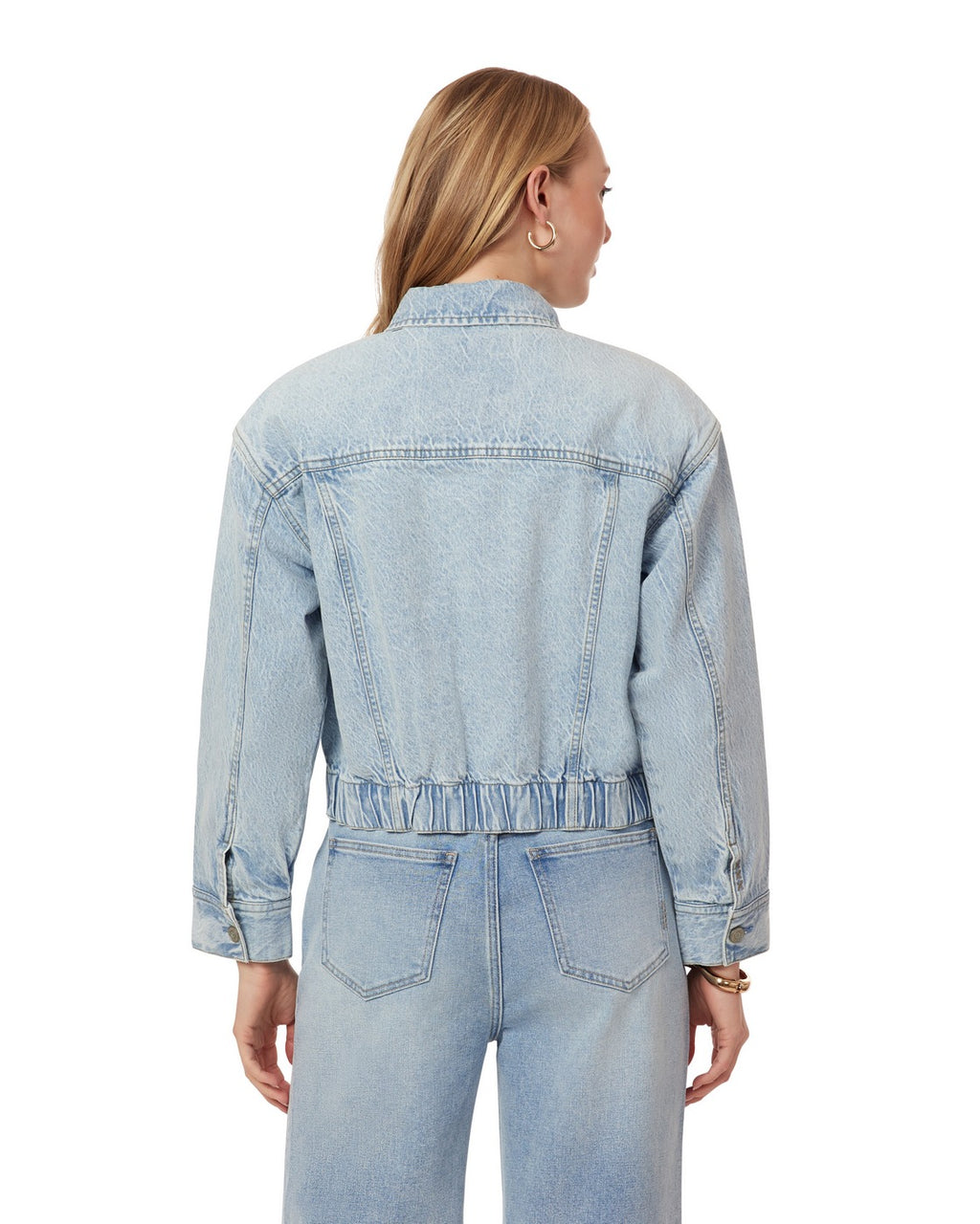 Kort oversize-jeansjacka - Marfa