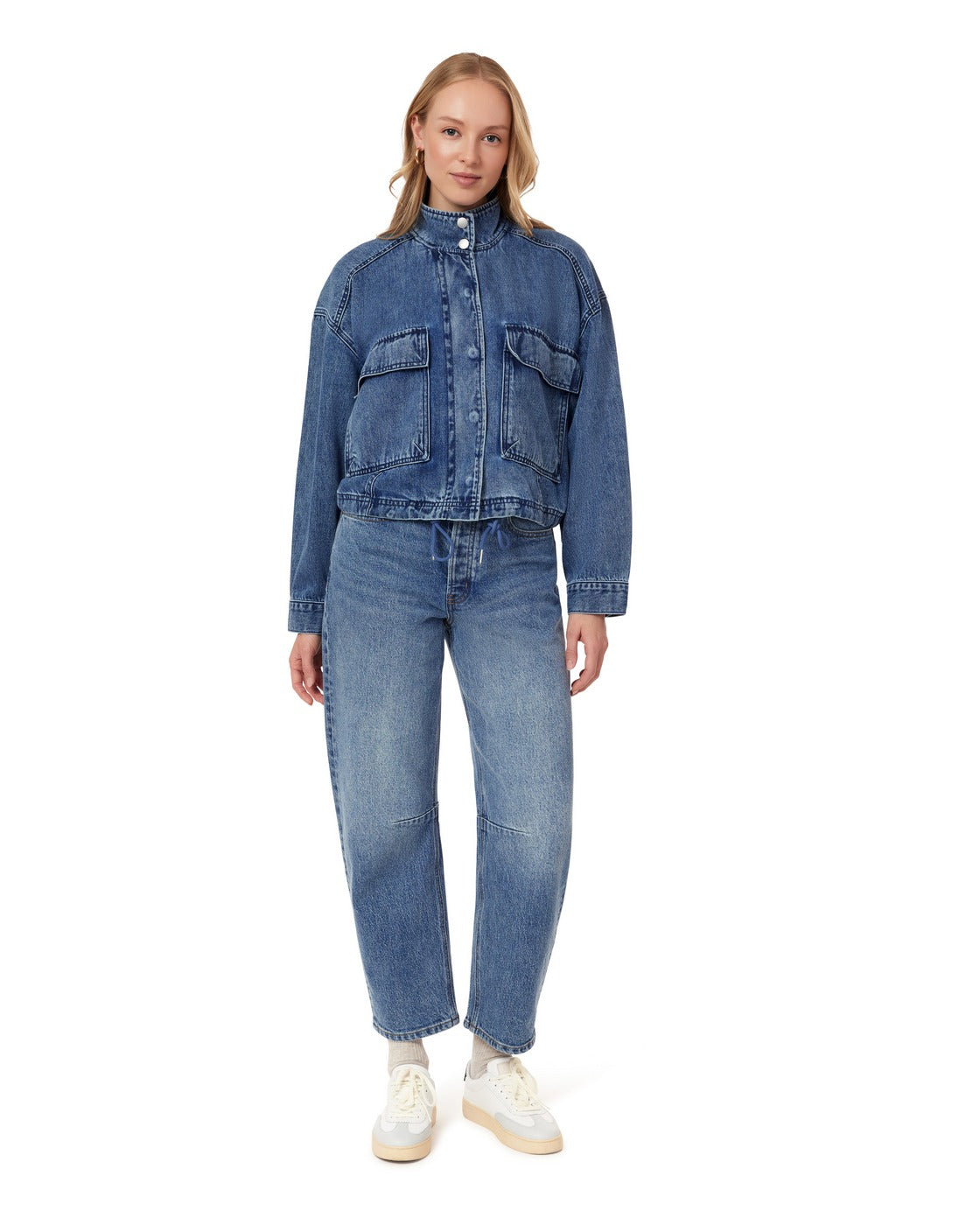 Kort utilityjeansjacka - Flatiron