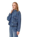 Kort utilityjeansjacka - Flatiron