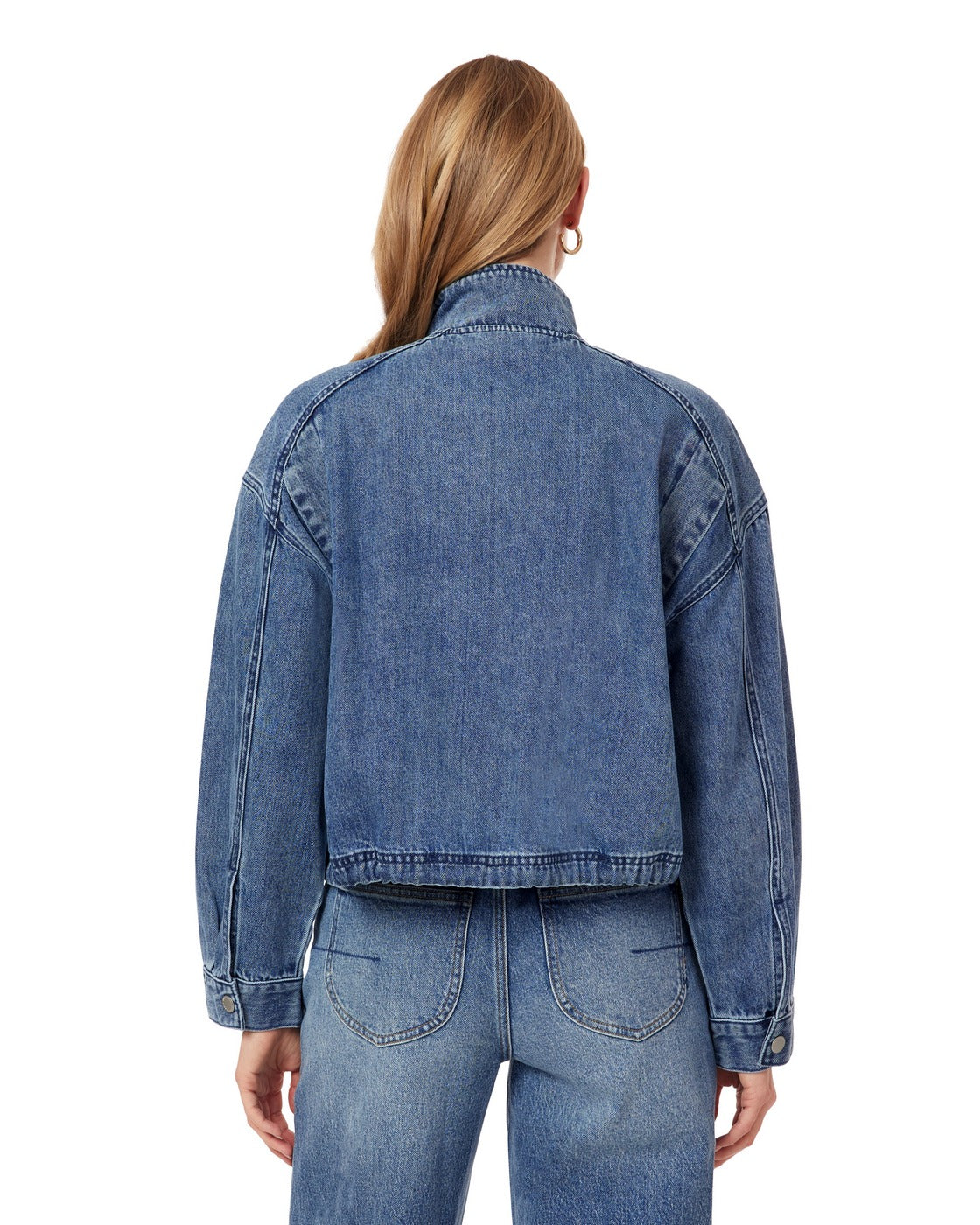 Kort utilityjeansjacka - Flatiron