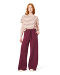 Pantalon Jambe Large À Enfiler - Fig