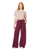 Pantalon Jambe Large À Enfiler - Fig