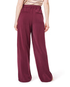 Pantalon Jambe Large À Enfiler - Fig