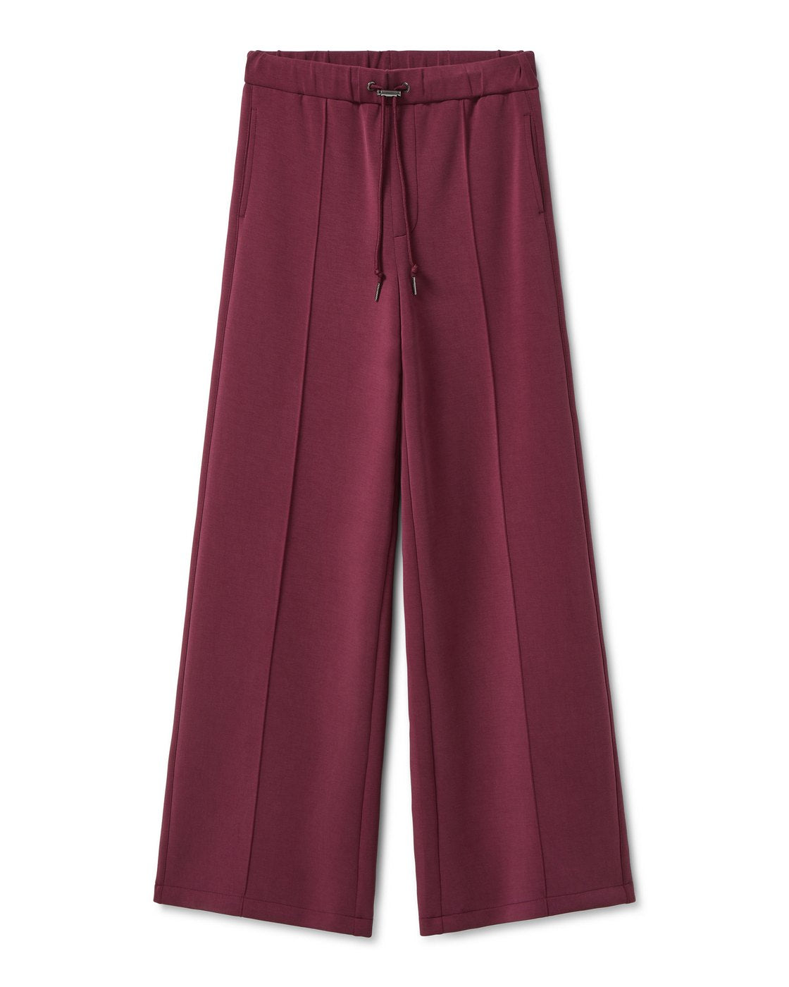 Pantalon Jambe Large À Enfiler - Fig