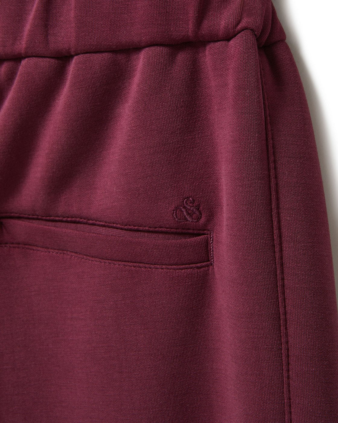 Pantalon Jambe Large À Enfiler - Fig