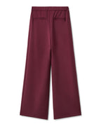 Pantalon Jambe Large À Enfiler - Fig