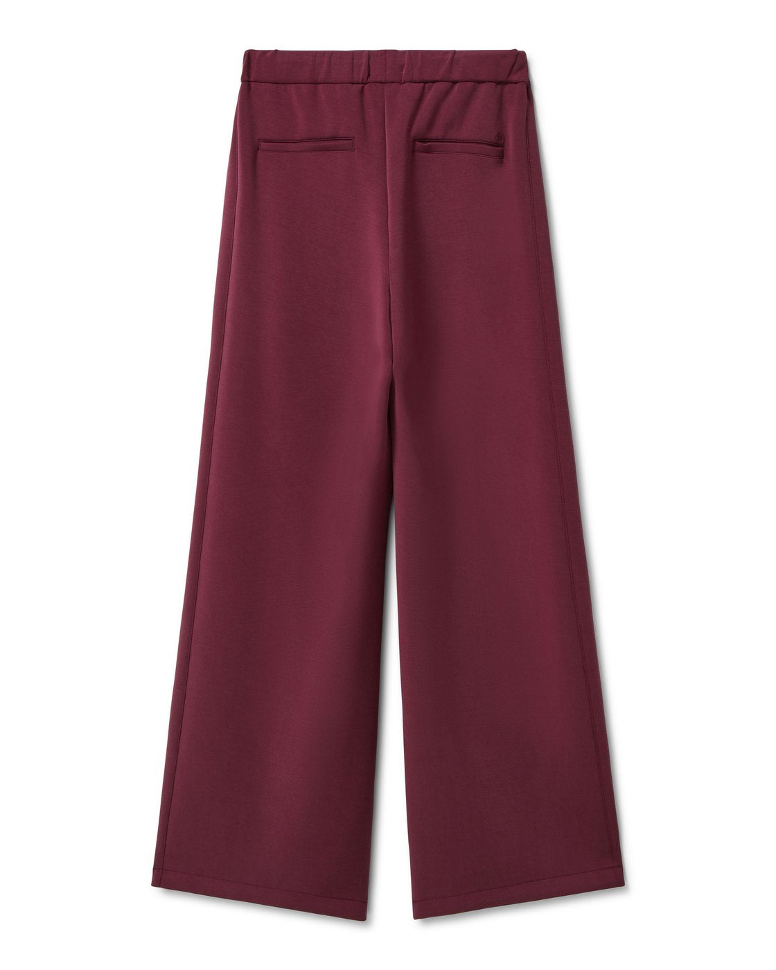 Pantalon Jambe Large À Enfiler - Fig