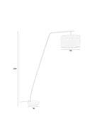 Martine - Floor lamp - Metal - Black