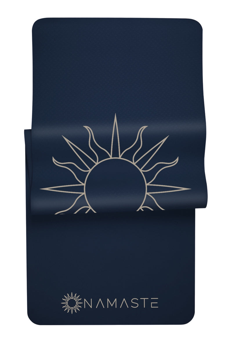 Tapis De Sport Mat - Bleu Navy