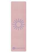 Tapis De Sport Mat - Lotus (Vieux Rose)