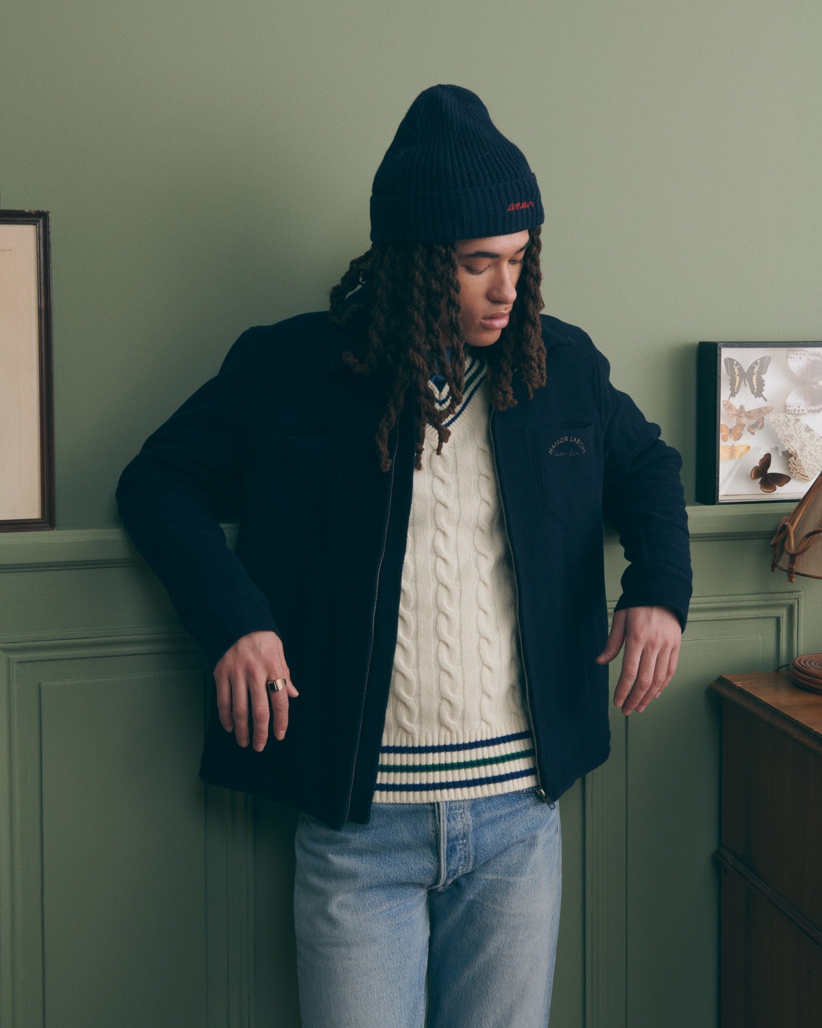 "Mini Manufacture" Bissiere Wool Jacket