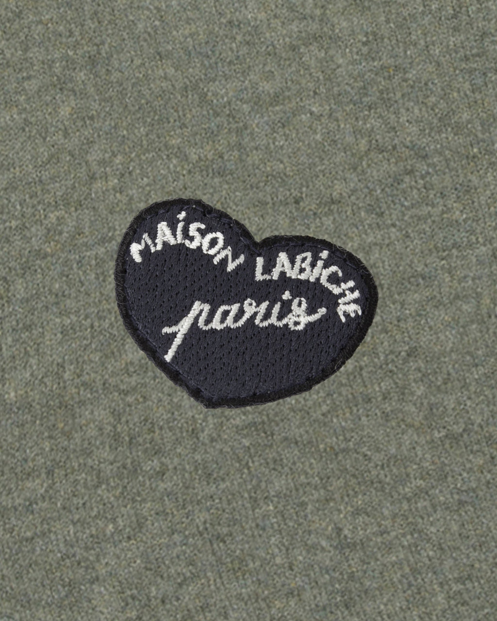 Pull "Patch Coeur" Delépine Lambswool - Homme