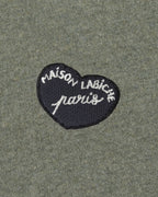Pull "Patch Coeur" Delépine Lambswool - Homme