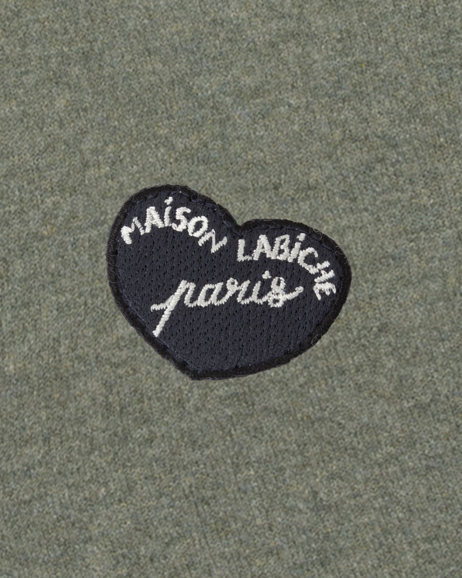 Pull "Patch Coeur" Delépine Lambswool - Homme
