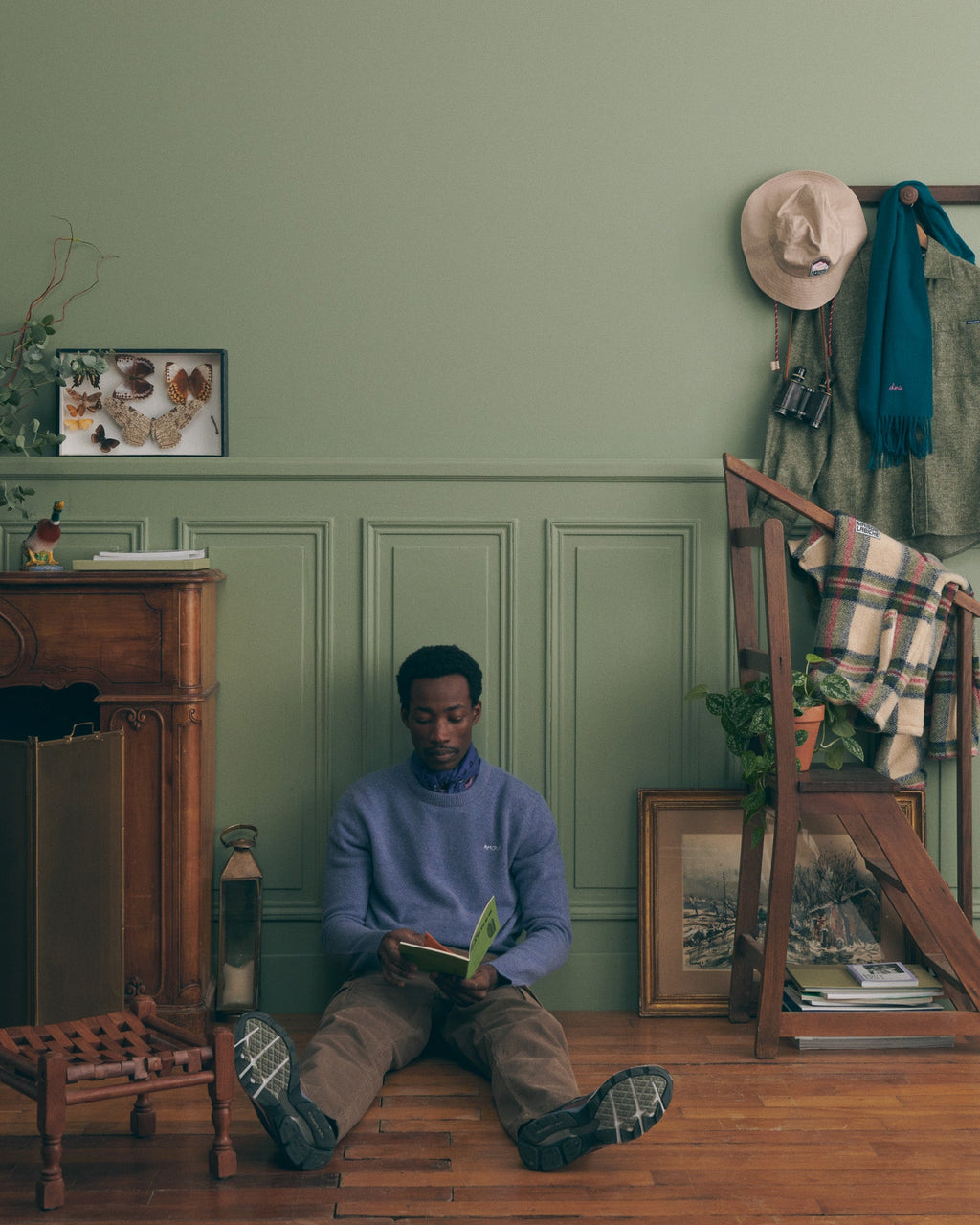 "Amour" Grand Cerf Lambswool Jumper - Men