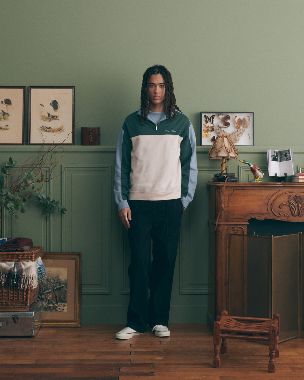“Lyocell And Cotton” Guignier Trousers - Men