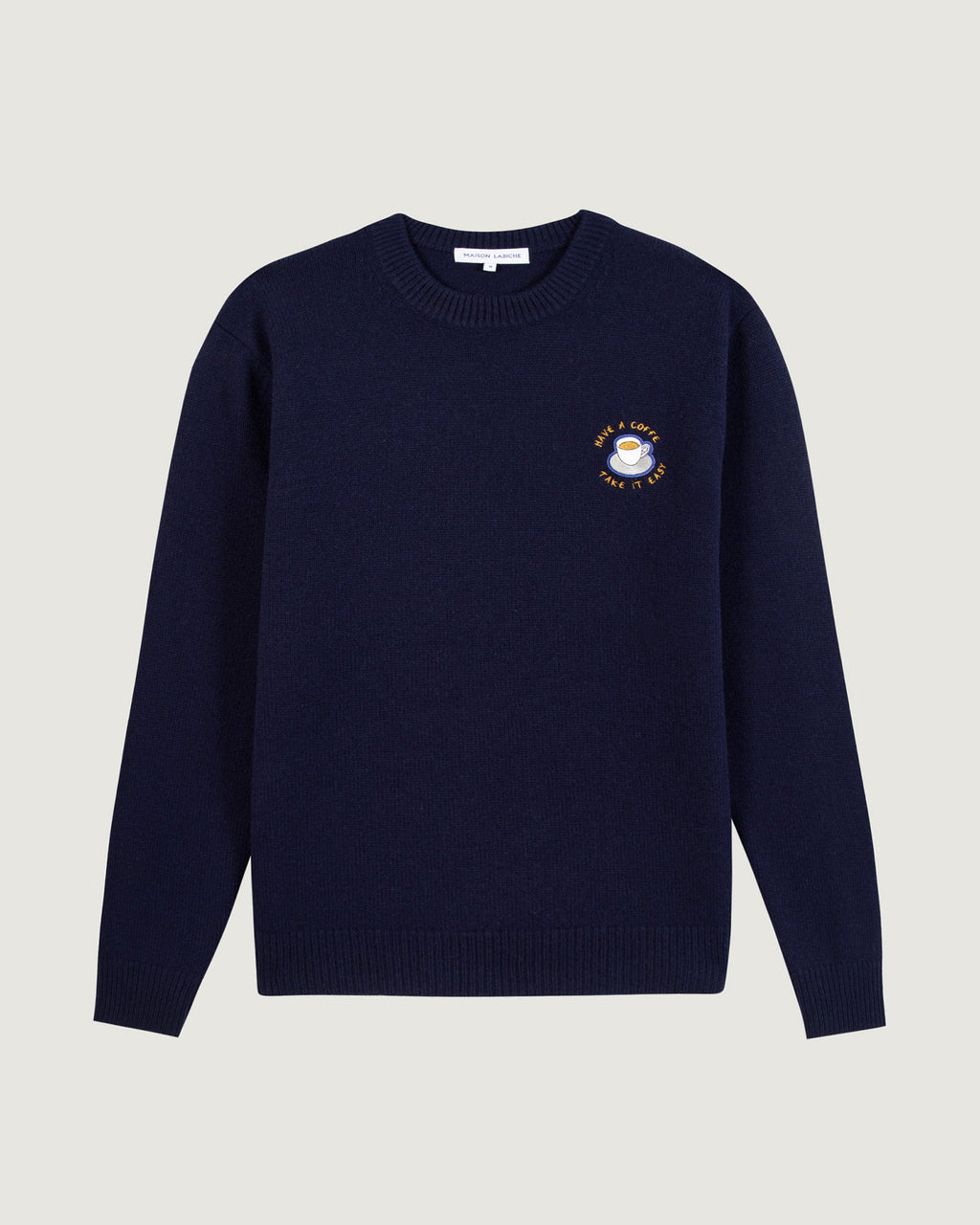 "Have A Coffee" Mawas Wool Sweater