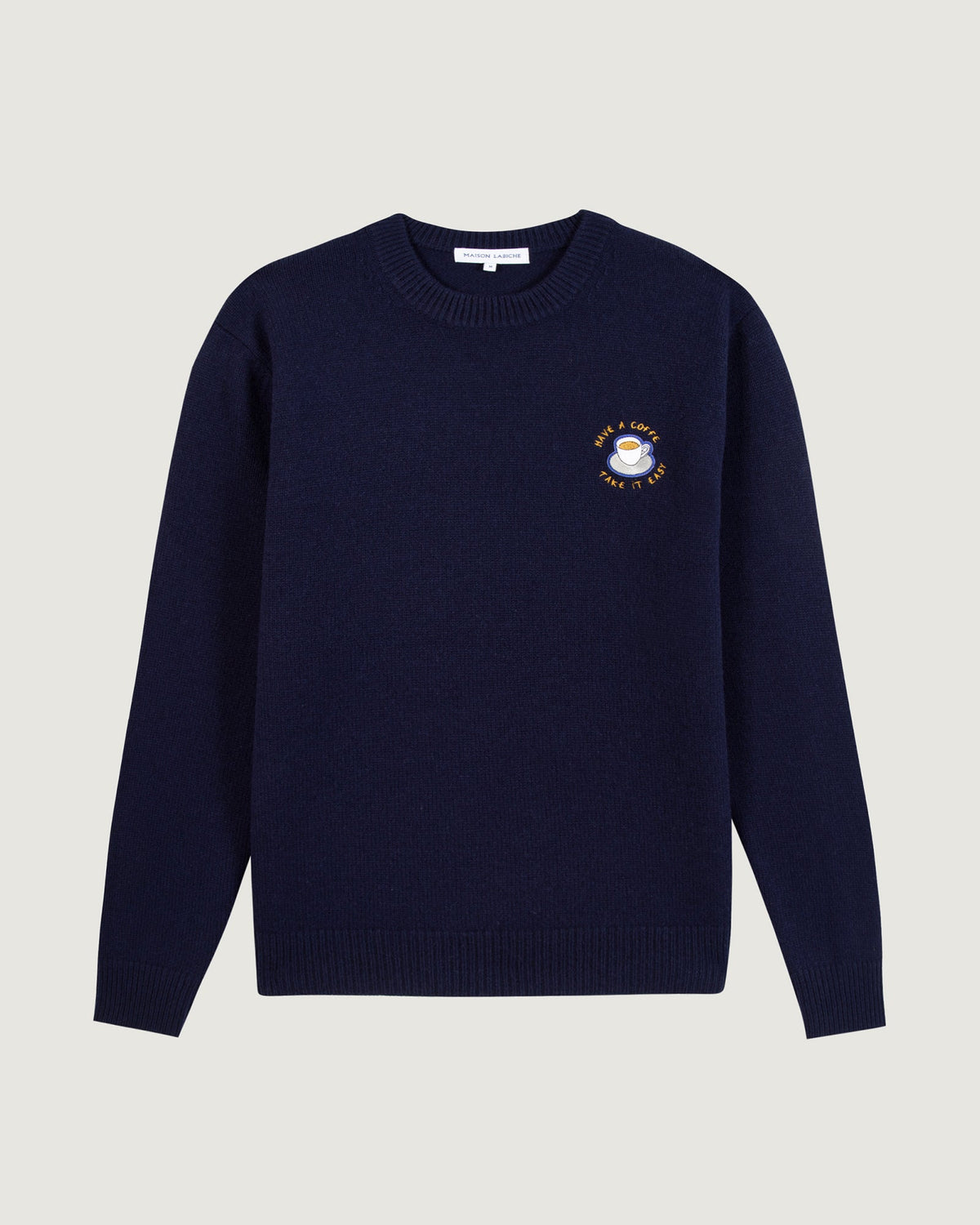 "Have A Coffee" Mawas Wool Sweater
