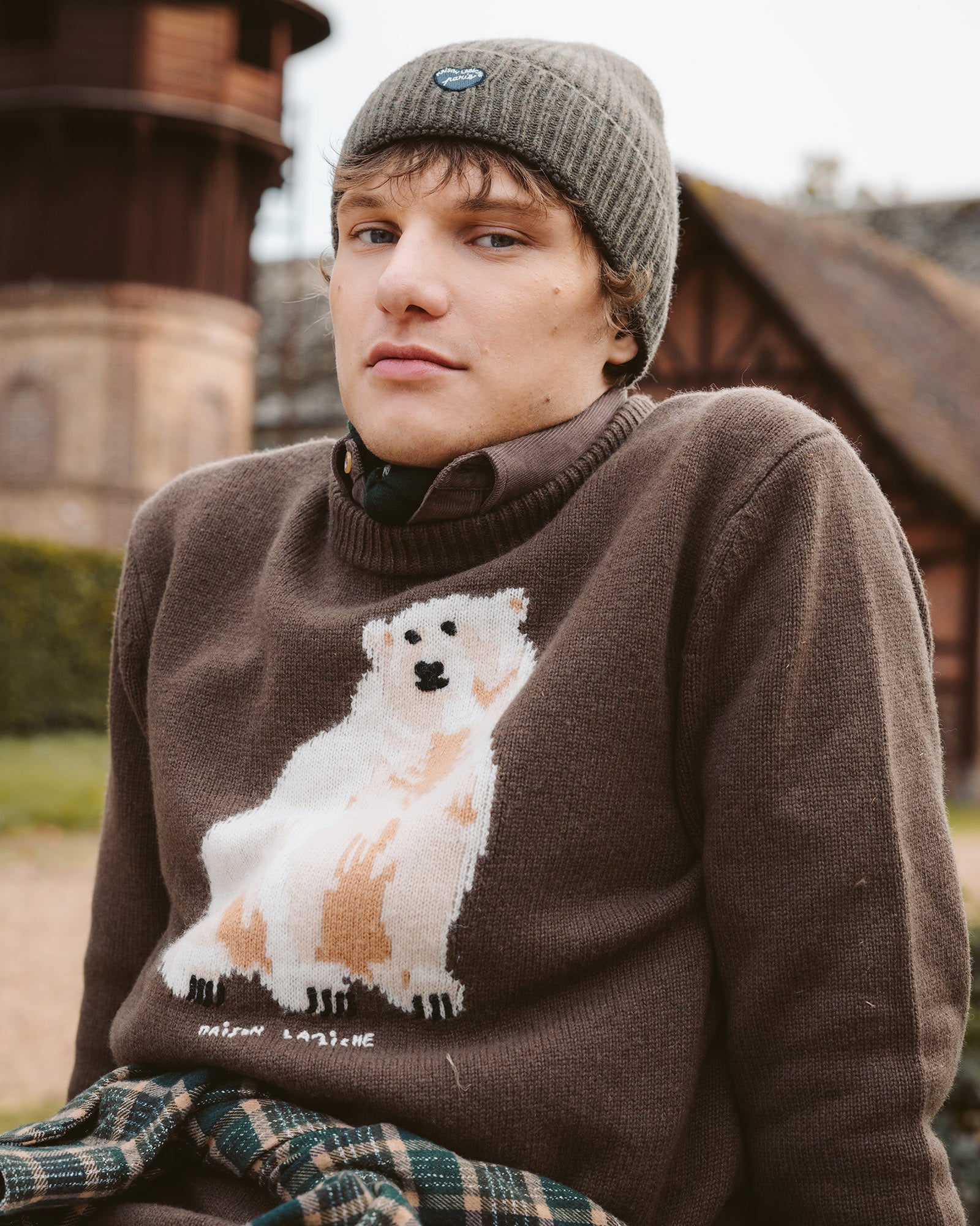 "Polar Bear" Mawas Wool Sweater