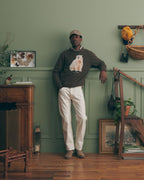 "Polar Bear" Mawas Wool Sweater
