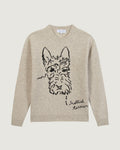 "Scottish Terrier" Mawas Wool Sweater