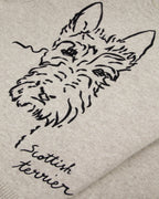 "Scottish Terrier" Mawas Wool Sweater