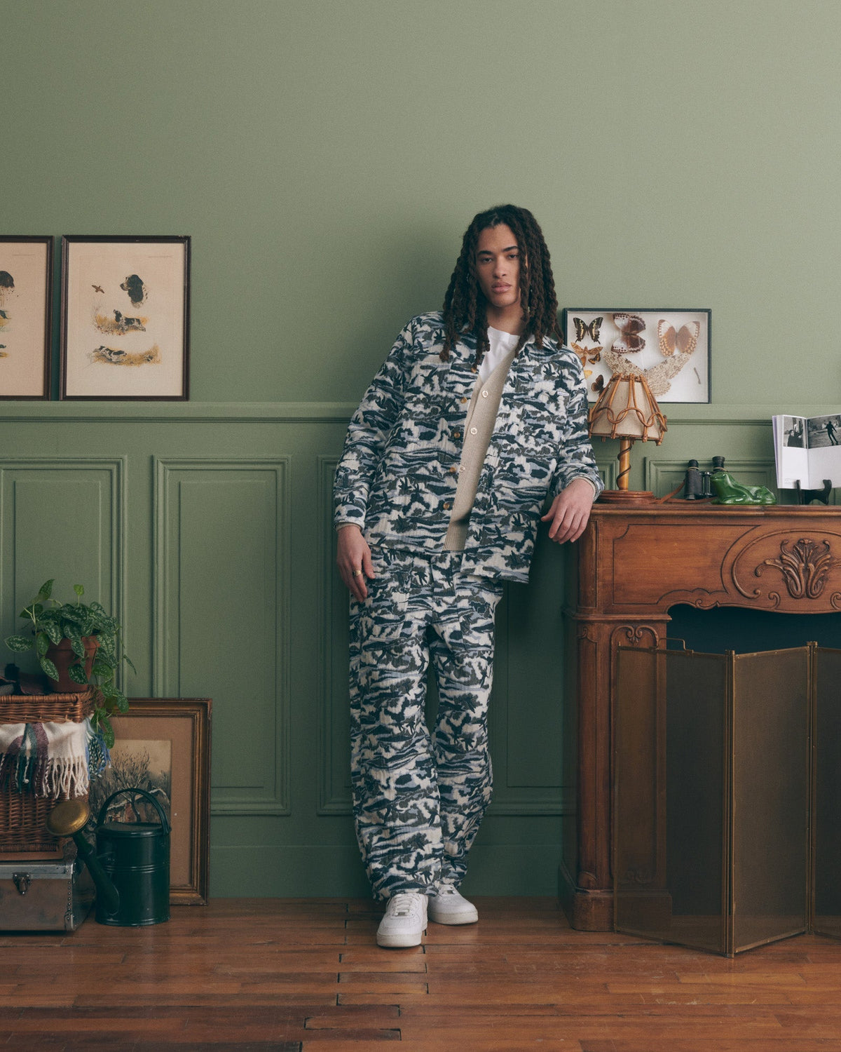 Surchemise "Jacquard" Monge
