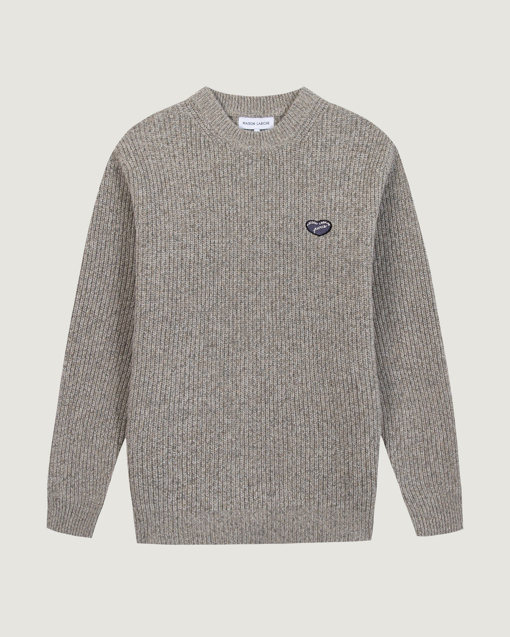 “Heart Patch” Mulot Merino Jumper