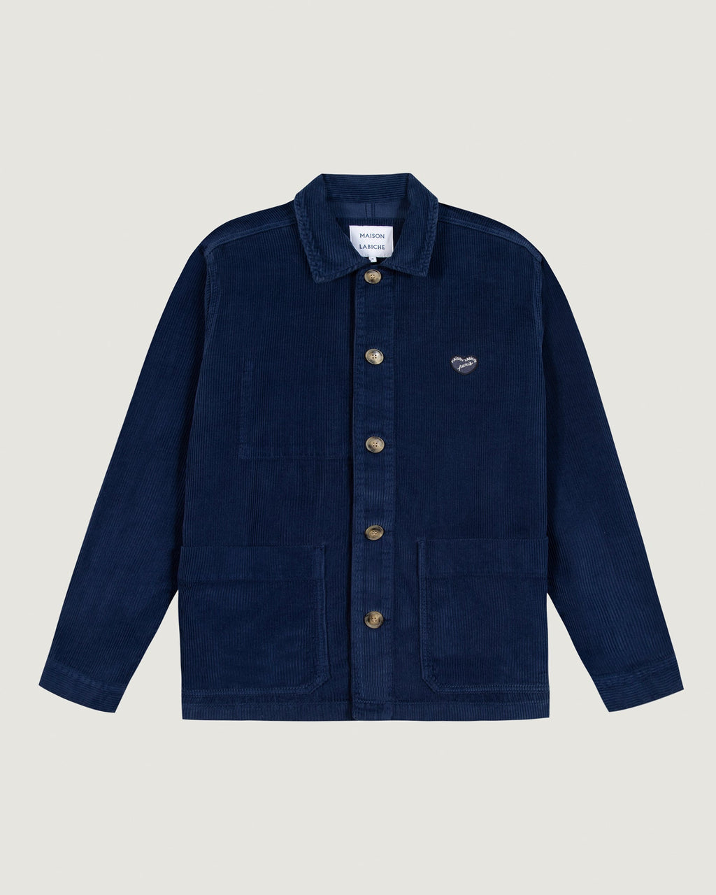 "Heart Patch" Sébasto Velvet Worker Jacket