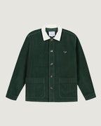 "Heart Patch" Sébasto Velvet Worker Jacket
