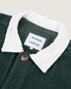 "Heart Patch" Sébasto Velvet Worker Jacket