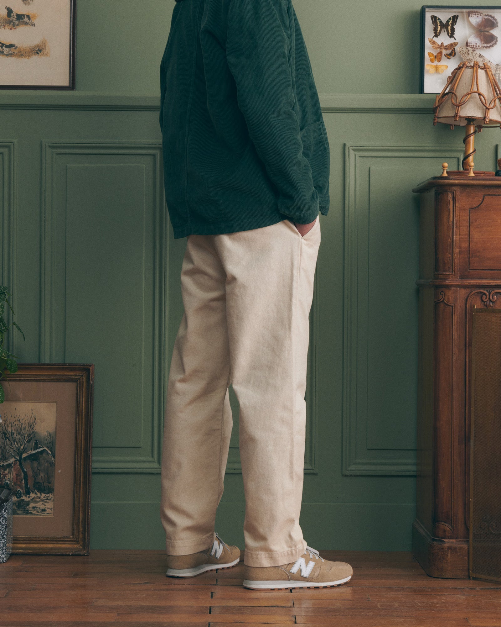 "Heart Patch" Sébasto Velvet Worker Jacket