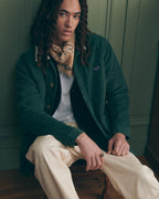 "Heart Patch" Sébasto Velvet Worker Jacket