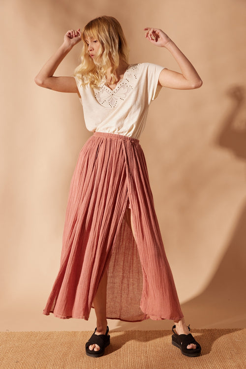 Yosaley Skirt - Pink