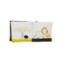 Livre D'Eveil En Velours Blanc