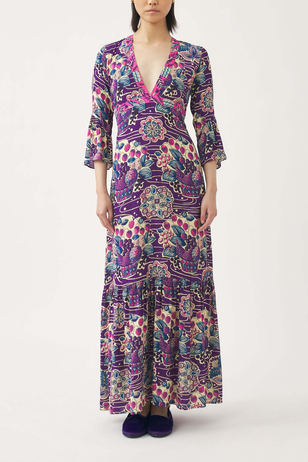 Robe Longue Ysee - Multicolore