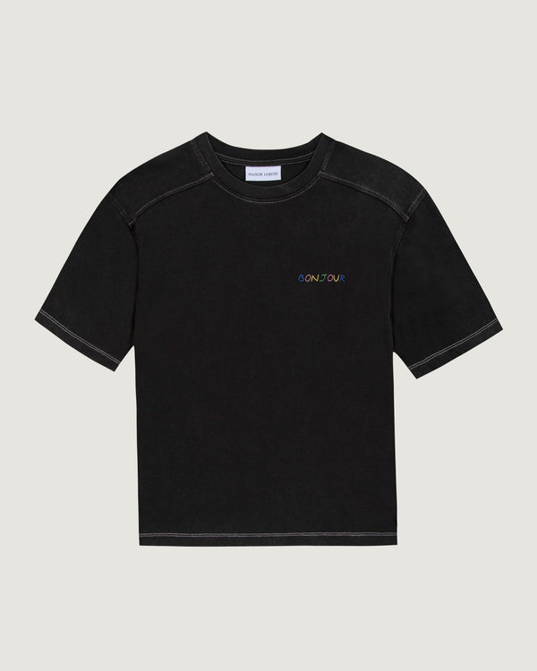 Camiseta "Bonjour" Abel - Mujer