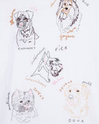 T-Shirt "Dogs" Bainville - Femme