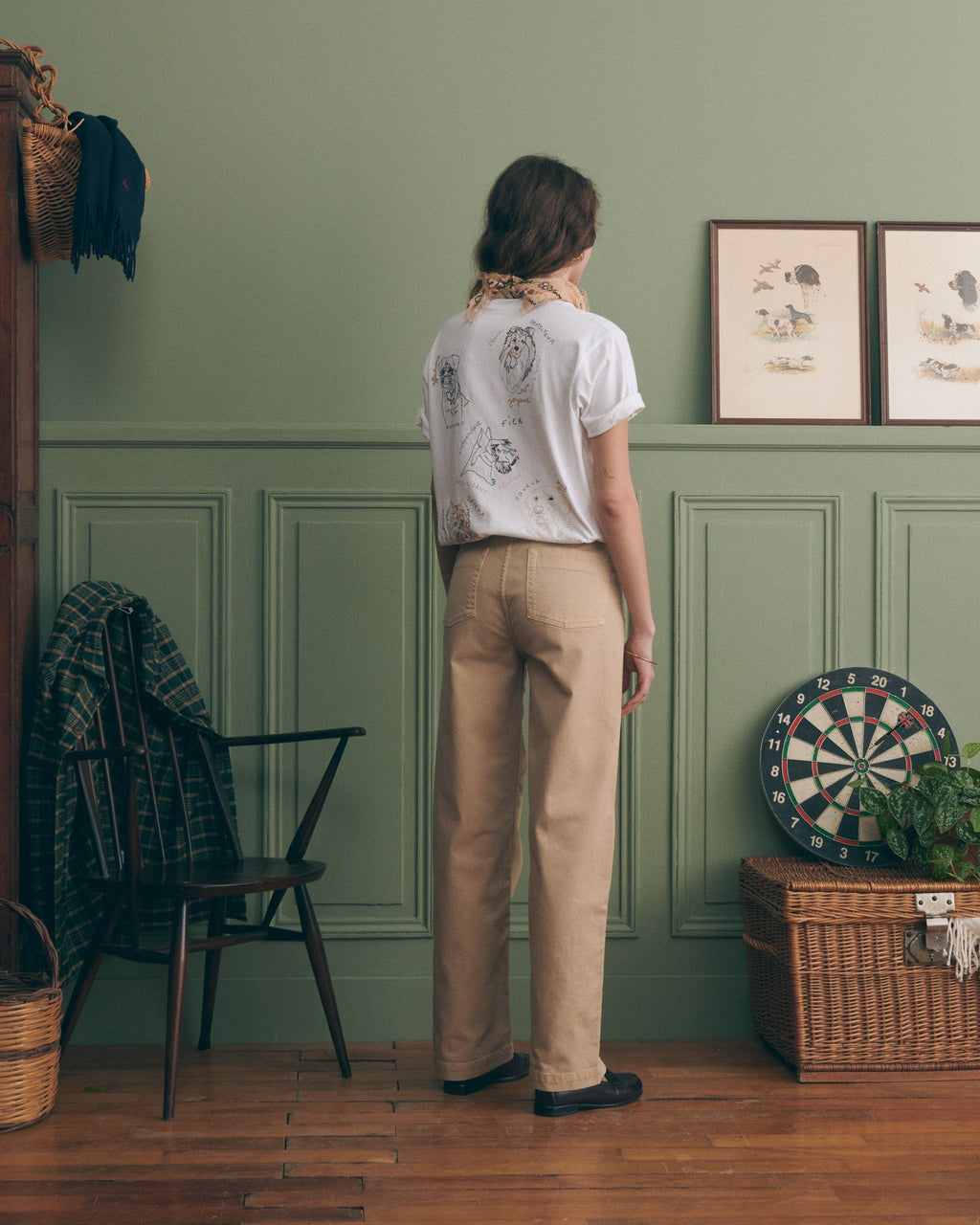 T-Shirt "Dogs" Bainville - Femme