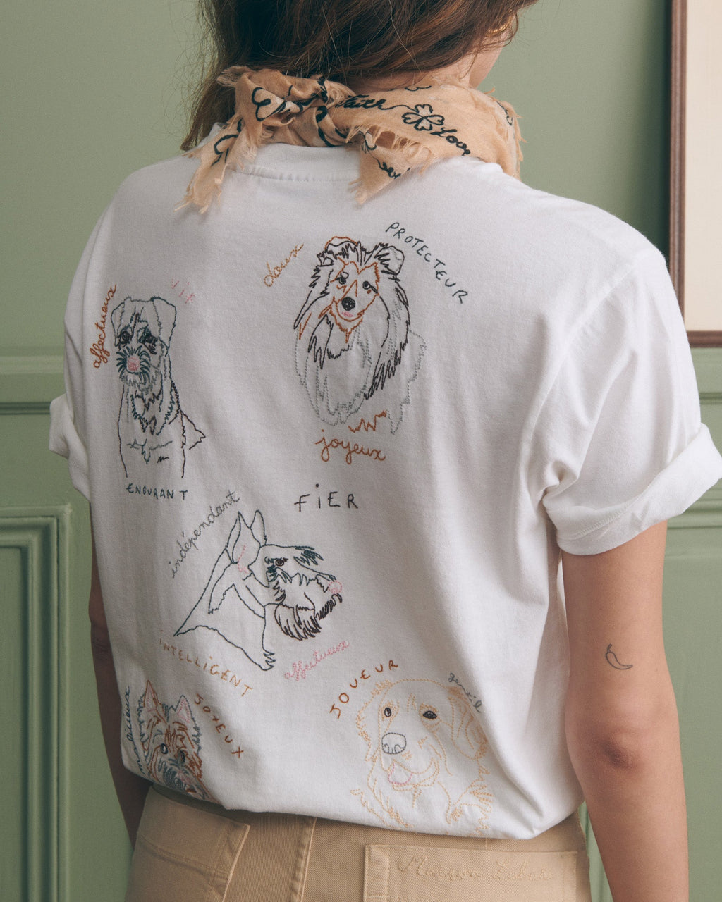 T-Shirt "Dogs" Bainville - Femme