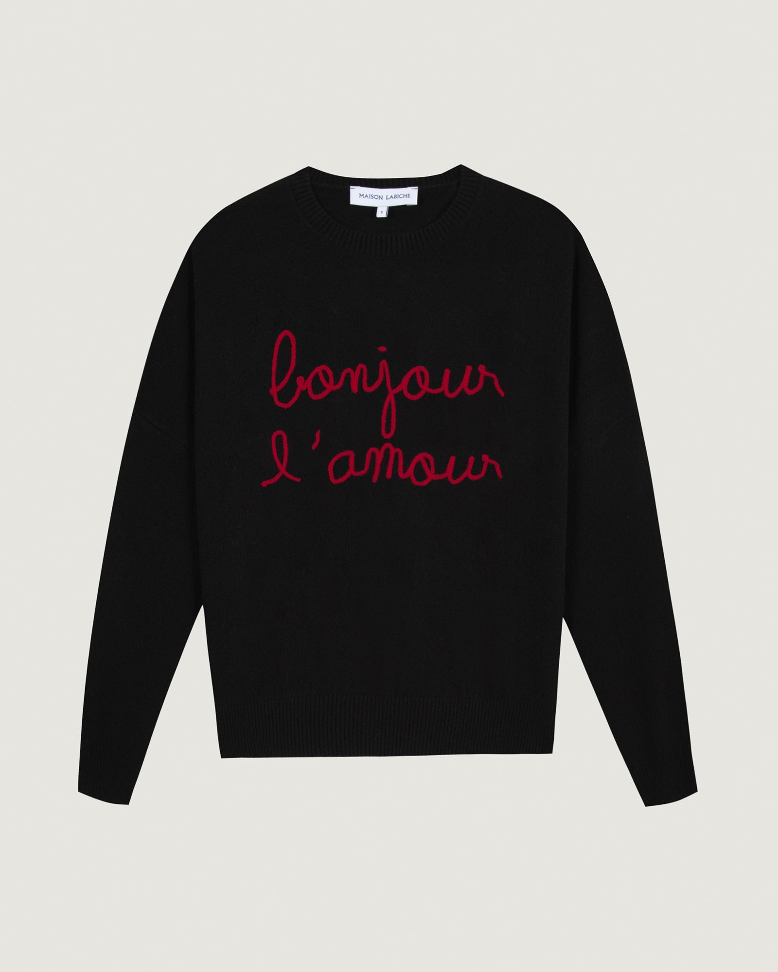 Jersey "Bonjour L Amour" Buzelin Cashmere