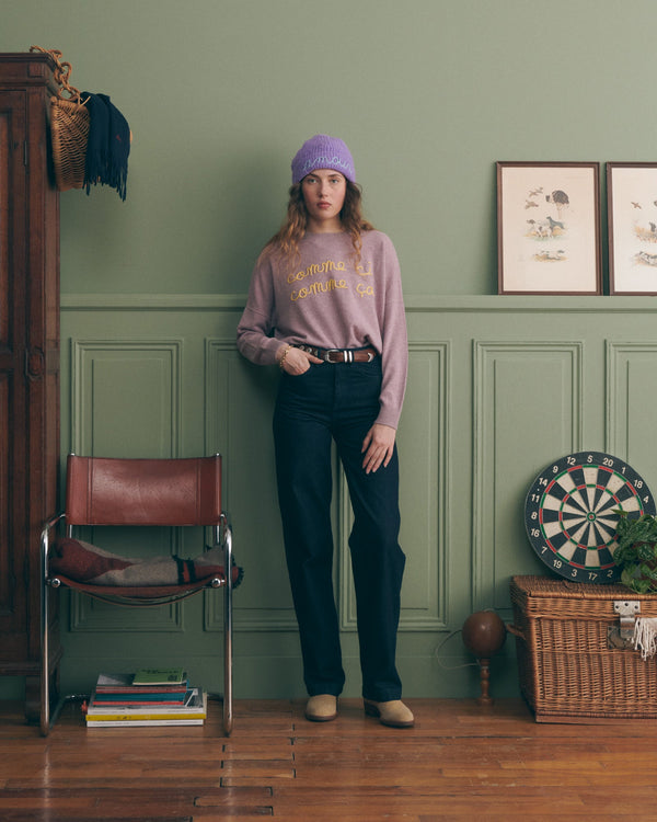 Pull "Cafe Croissant" Buzelin Cashmere - Femme
