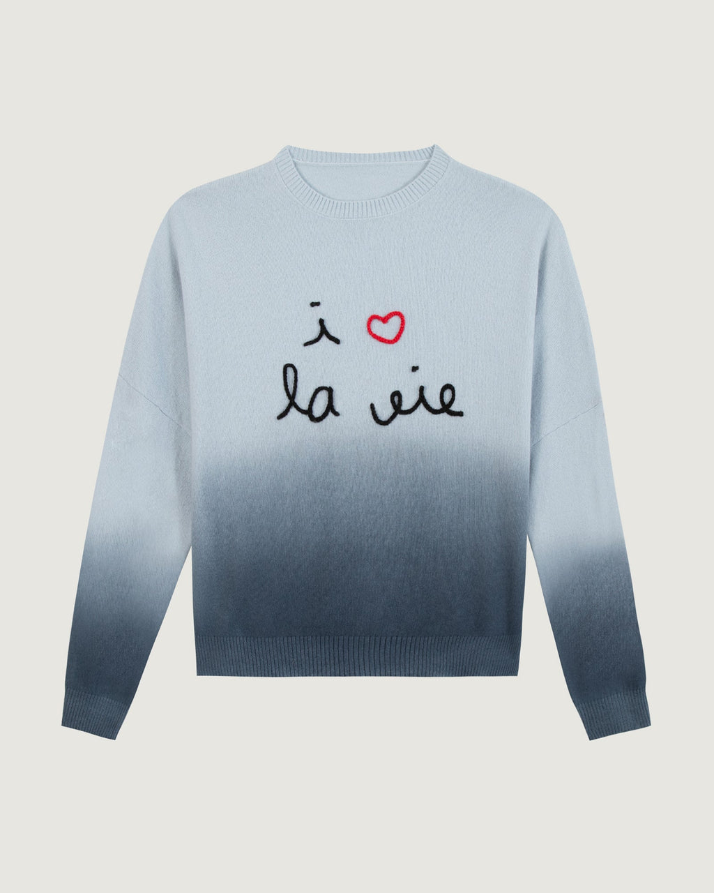 Pull "I Love La Vie" Buzelin Cashmere
