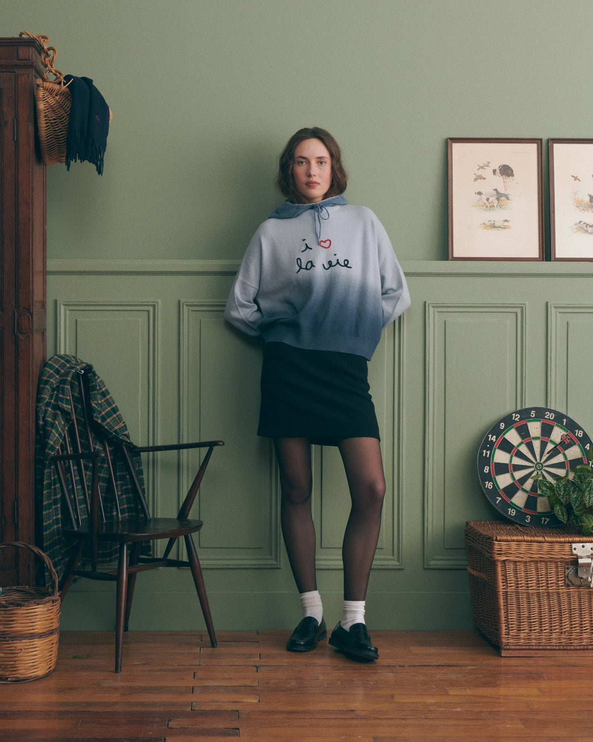 Pull "I Love La Vie" Buzelin Cashmere