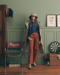 Women's "Lyocell And Cotton" Chevreuil Trousers
