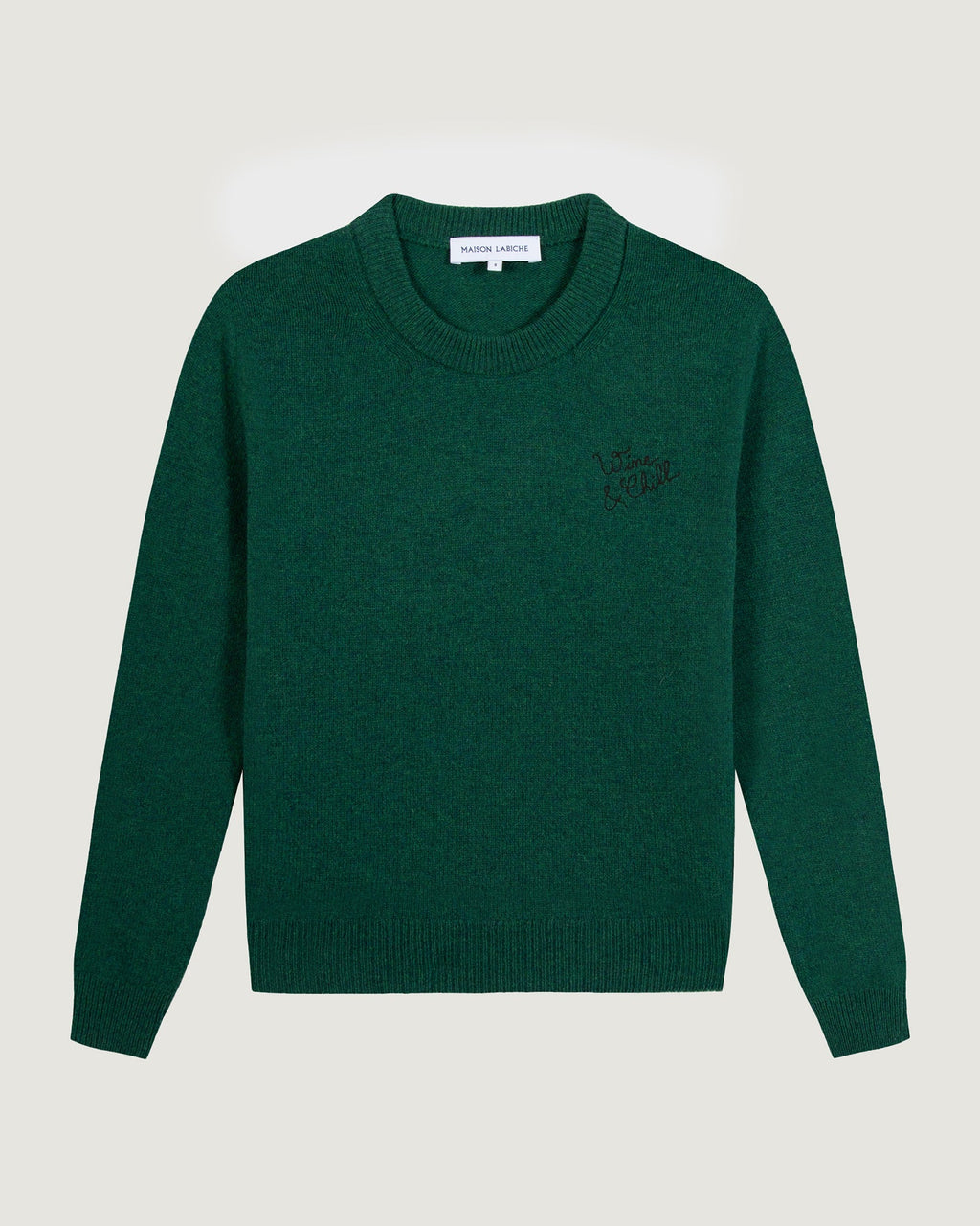 "Wine And Chill" Choiseul Lambswool Sweater