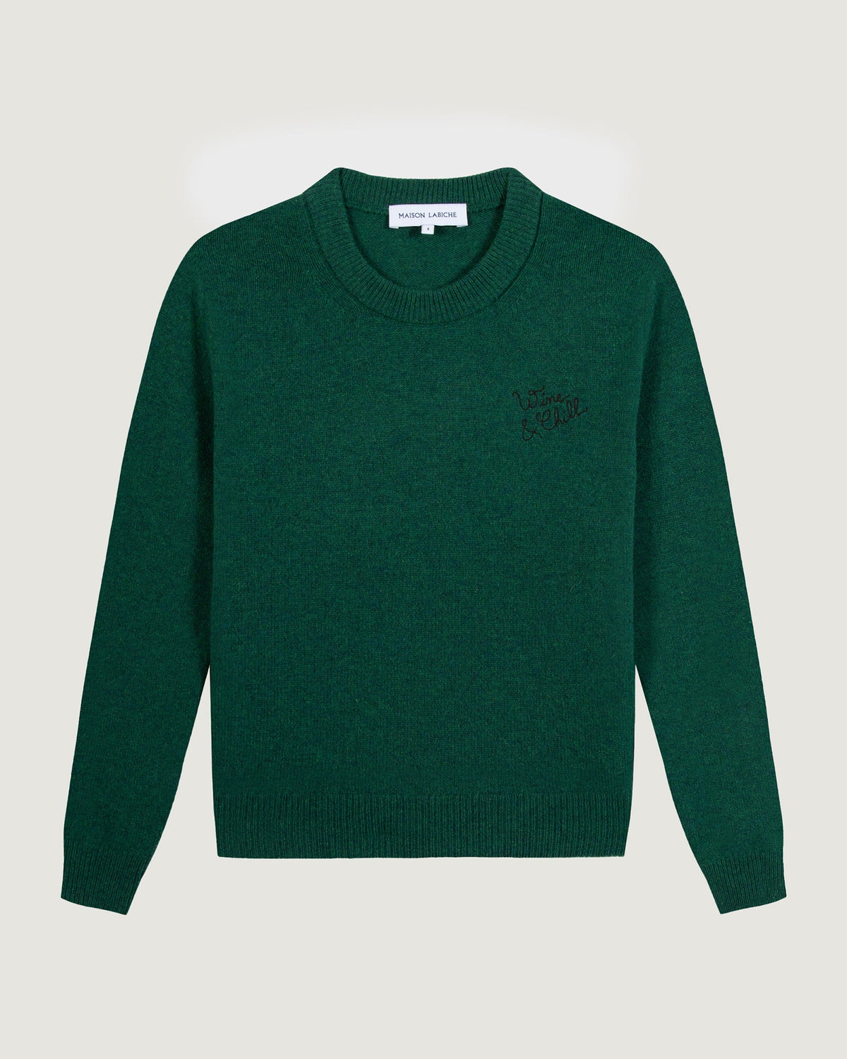 "Wine And Chill" Choiseul Lambswool Sweater